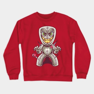 Voodoo Doll Monster Crewneck Sweatshirt